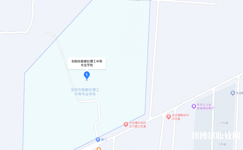 安陽市殷都區(qū)理工中等專業(yè)學校地址，乘車路線