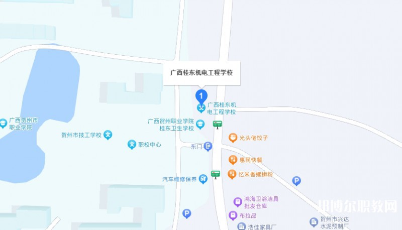 桂東機電工程學校地址，乘車路線