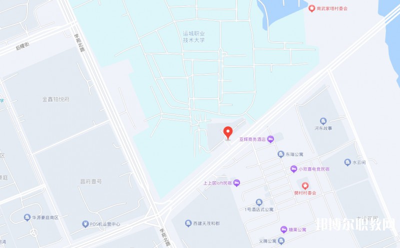 運(yùn)城宏源工業(yè)技術(shù)學(xué)校地址，乘車路線
